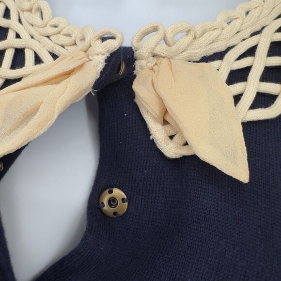 Anthropologie's Blooming Lattice Cardigan by field flower size M faculty - Picture 5 of 11